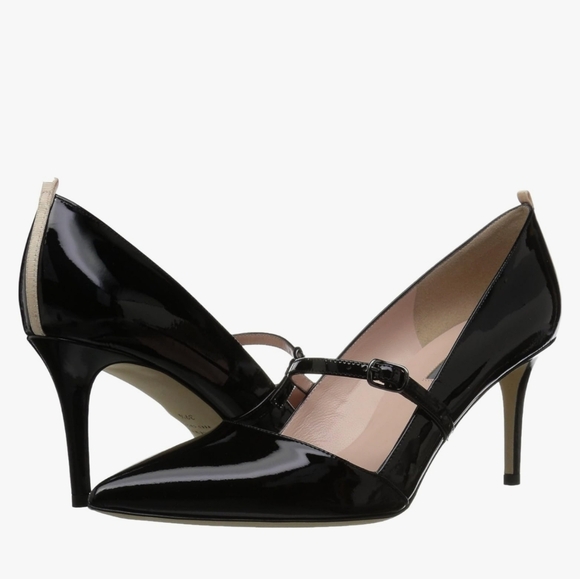 SJP by Sarah Jessica Parker Shoes - Sarah Jessica Parker Nirvana Patent Leather Pumps Made In Italy